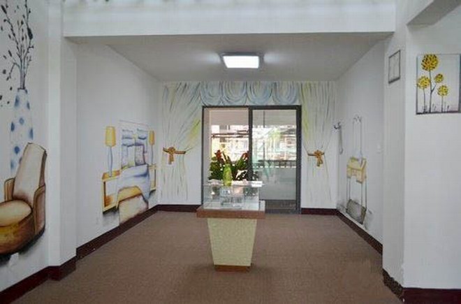 清水样板房墙绘