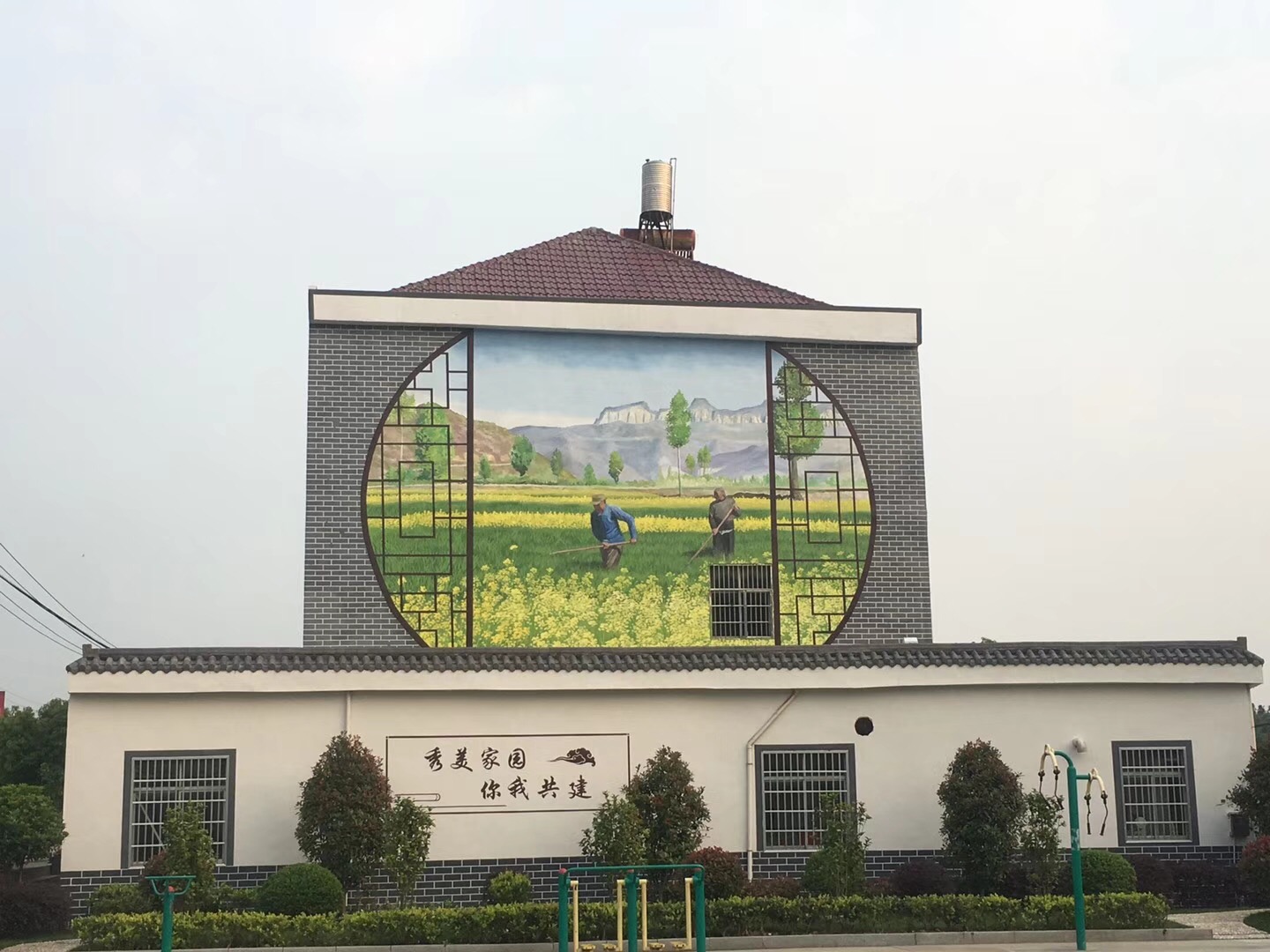 浙江杭州新农村墙绘案例.jpg
