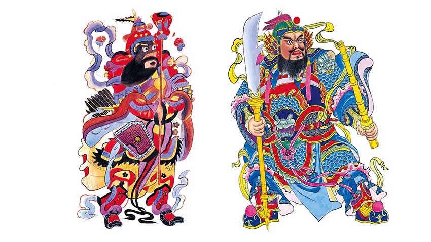 门神墙绘素材.jpg